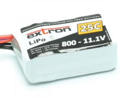 Extron LiPo Akku Extron X2 800 - 11,1V (25C | 50C)