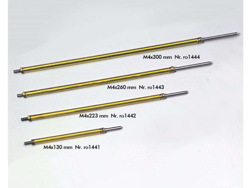 Krick Stevenrohr/195+Welle M4x260 mm