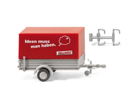 Pkw-Anhänger mit Plane       