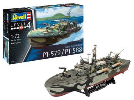 Revell  Patrol Torpedo Boat PT-588/PT-579 1:72