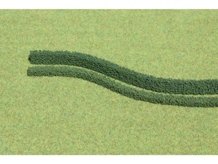Heki  3 flexible Hecken dunkelgrün 14 x 7 mm, je 50 cm lang