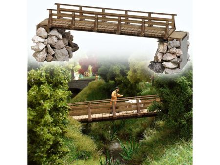 Busch Holzbrücke H0                