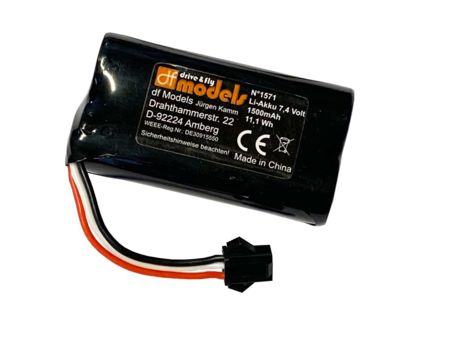 DF Mali Akku 7,4 Volt - 1500mAh LiIon