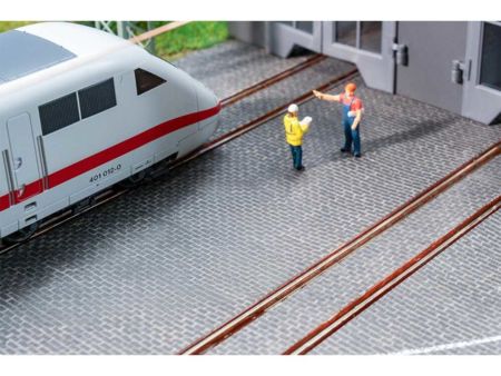 Faller H0 PREMIUM Straßenfolie Kopfsteinpflaster, dunkelgrau