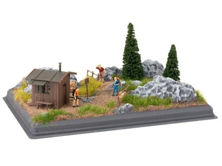 Faller HO Mini-Diorama Gebirge