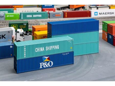 Faller HO 40' Container, 5er-Set