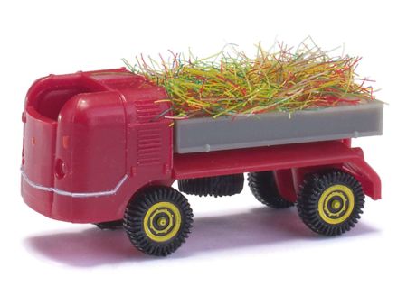 Busch HO Multicar M21 Heulad. rot TT