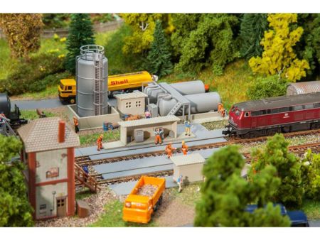 Faller  Spur N Öllager mit Dieseltankstelle