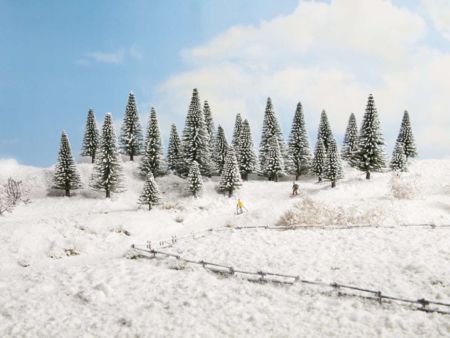 Noch  H0/TT Schneetannen 25 St.