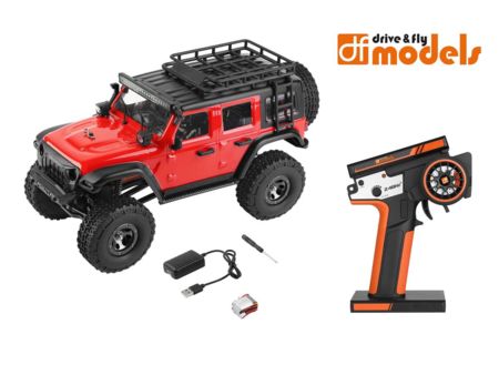 DF Mali DF-4XS Crawler - 1:24 RTR - rot