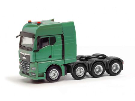 Herpa HO  MAN TGX GX SchwerlastZm.,grün