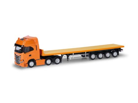 Herpa HO  Iveco S-Way 6x2 FlBeSzg.