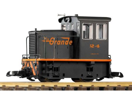 PIKO  G-US Diesellok GE 25  D&RGW R/C für Batteriebetrieb w/