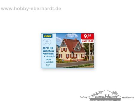 Kibri H0 Wohnhaus Amselweg