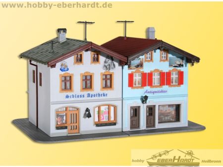 Kibri H0 Schlossapotheke und Antiquitäten in Tölz