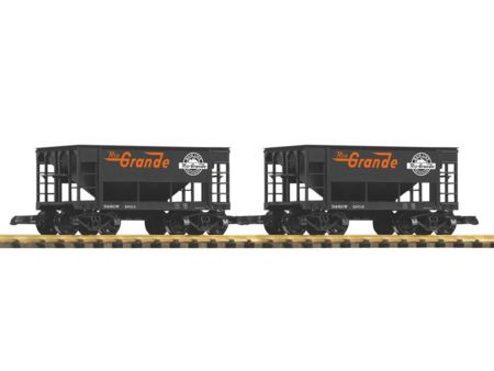 Piko G 2er Set Schüttgutwagen D&RGW