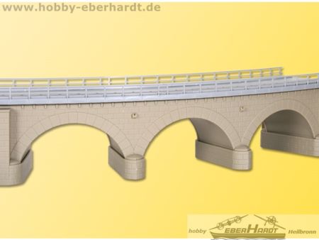 Kibri H0 Steinbogenbrücke mit Eisbrecherpfeilerngebogen