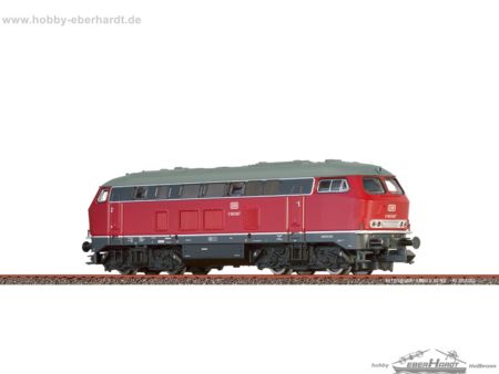 Brawa H0 Diesellok V160 DB, Epoche III, DC Digital EXTRA