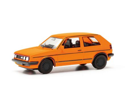 Herpa HO  VW Golf II GTI, tieforange