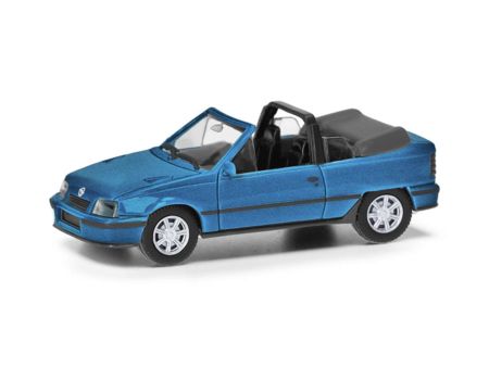Herpa HO  Opel Kadett E Gsi Cabrio,blau