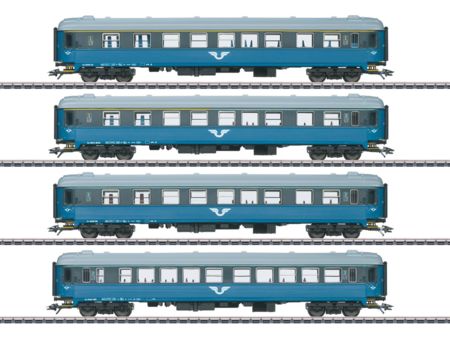 Märklin HO Personenwagen-Set B1, 4tlg.,