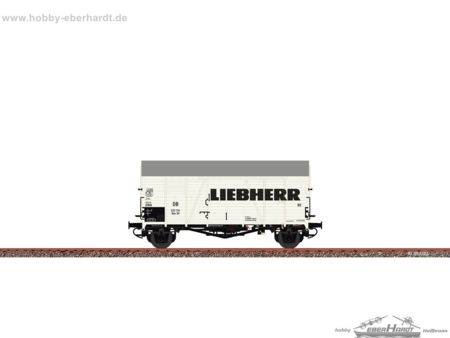 Brawa H0 Güterwagen Gms 30 DB, Epoche III, Liebherr (B2002)