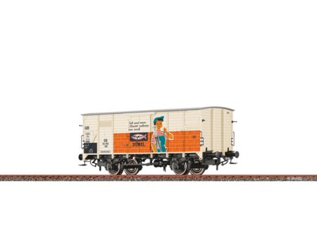 Brawa H0 Gedeckter Güterwg. G 10 DB, Ep. III, Fischer Dübel