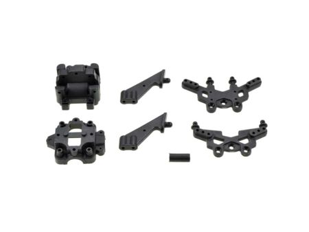 X-18 Plastikteile Getr. + Dämpferhalter