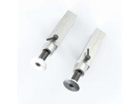 Carson 1:14 Alu Aufliegerstützen-Set (2) 73mm