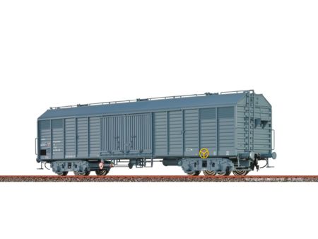 BRAWA  H0 Gedeckter Güterwagen Gas DR IV