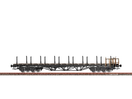 BRAWA  H0 Drehgestellflachwagen RRlymf CFL III