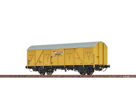 BRAWA  H0 Gedeckter Güterwagen Gos245 Wiebe VI