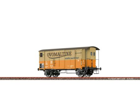 BRAWA  H0 Gedeckter Güterwagen K2 