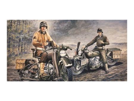 Italieri 1:35 U.S. Motorräder WWII
