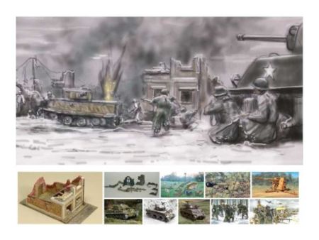 Italieri 1:72 Battle-Set Battle of Bastogne 1944