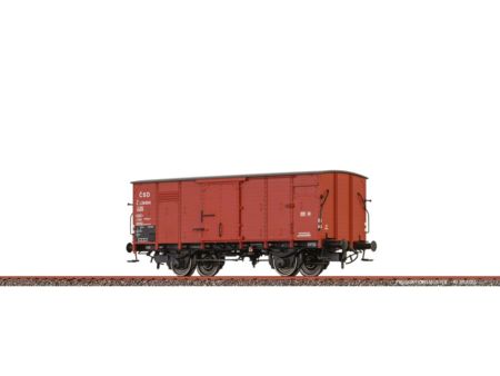 BRAWA  H0 Gedeckter Güterwagen Z CSD III