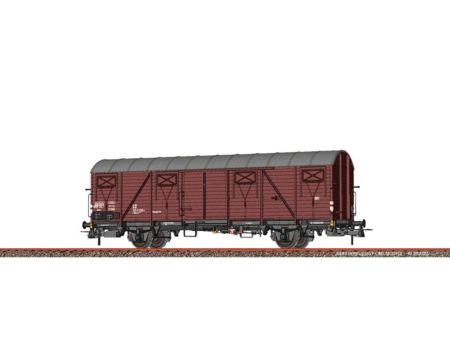 BRAWA  H0 Gedeckter Güterwagen Gbrs-v245 DB IV