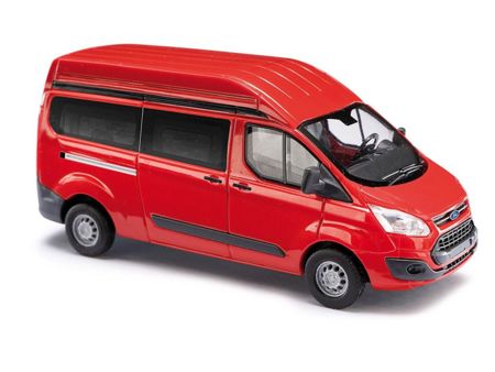 Busch Ford Transit Hochdach Bus rot