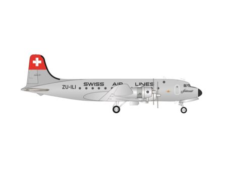 Herpa Wings    1:200 DC-4 Swissair HB-ILI