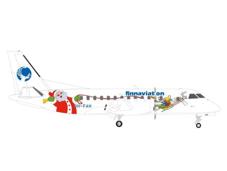 Herpa Wings  1:200 Saab 340 Finnav.