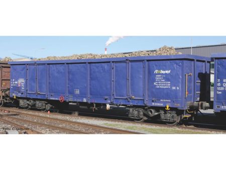 Piko 2er Set Offene Güterwagen Eaos Axbenet VI mit Sandladun