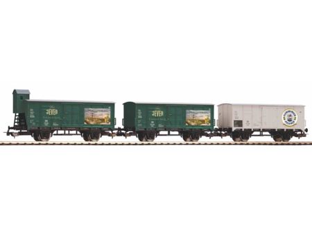 Piko 3er Set Bierwagen DB III 