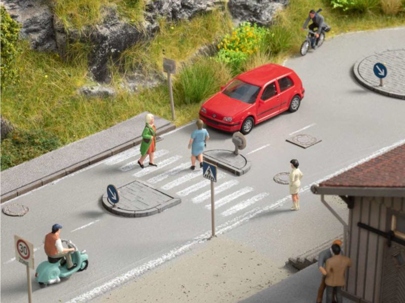 NOCH H0 Straßen-Deko-Set