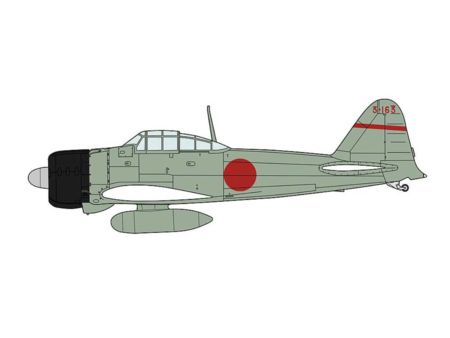 Hasegawa 1/48 Mitsubishi A6M2a Zero Fighter 11, 12th Flying 