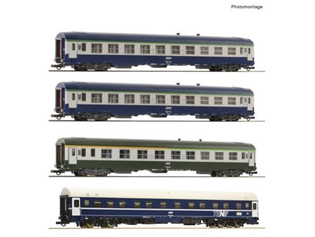 Roco HO 4-tlg. Set 4: „Arlberg-Express“, SNCF