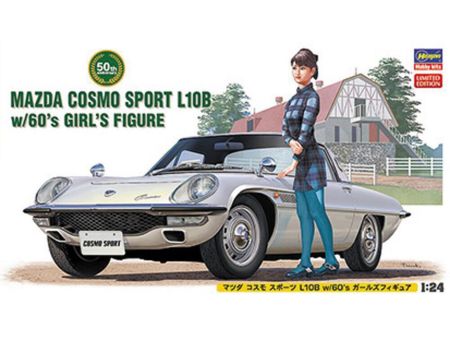 HASEGAWA 1/24 Mazda Cosmo Sport L10B, mit Figur