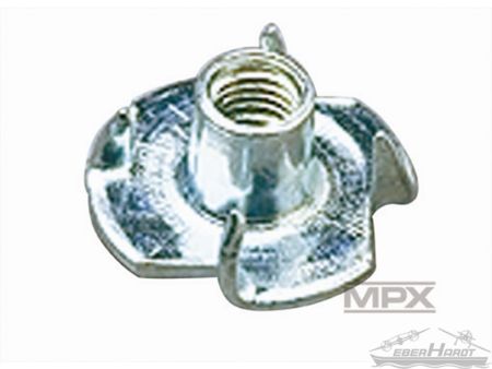 Einschlagmuttern M5x8, 10St.