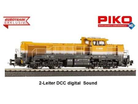 Piko HO Diesellok  4185 004 (DE25) BASF Ep. VI, DCC Sound