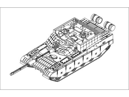 TRUMPETER 1/72 PLA ZTZ 99A MBT