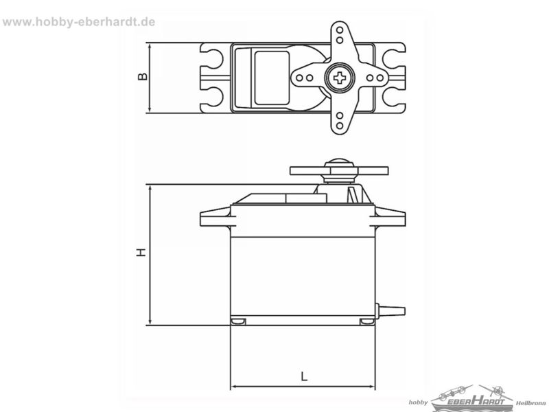 Graupner DES 448 BB MG Digital Servo